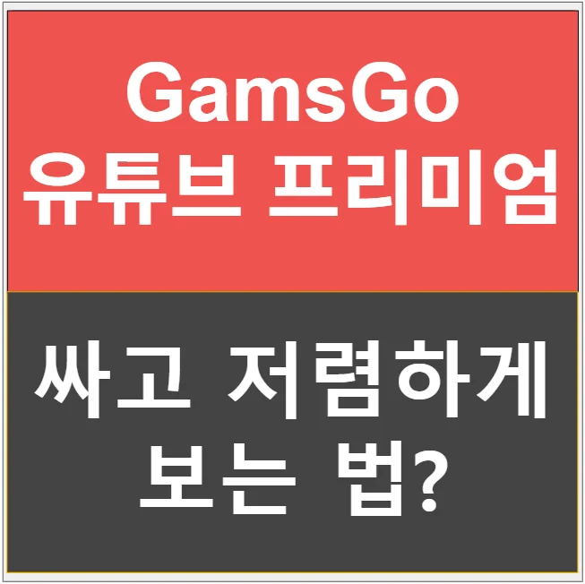 유튜브 프리미엄 싸게 보는법 1가지만 알려드릴게요. 관련 이미지